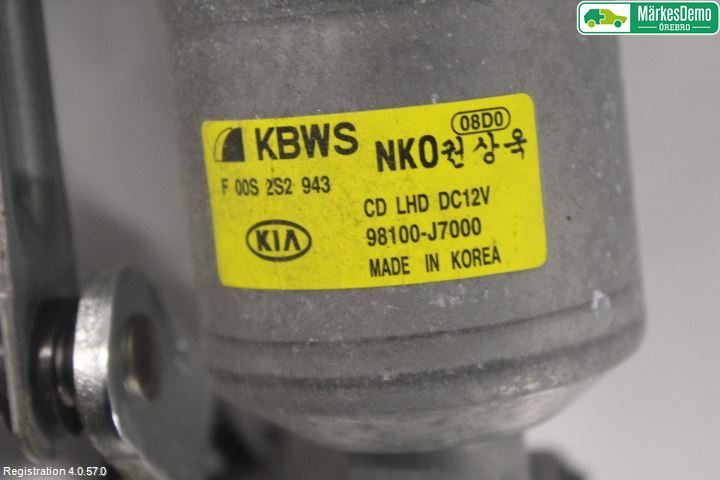 Kia CEED/CEED SW 19- Torkarmotor Vindruta