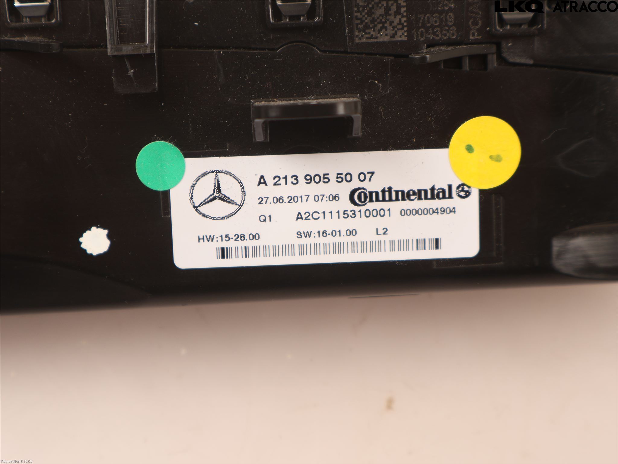 Mercedes-Benz MB E-KLASS (W213) 16-23 Ac Styrenhet Ac Manöveren
