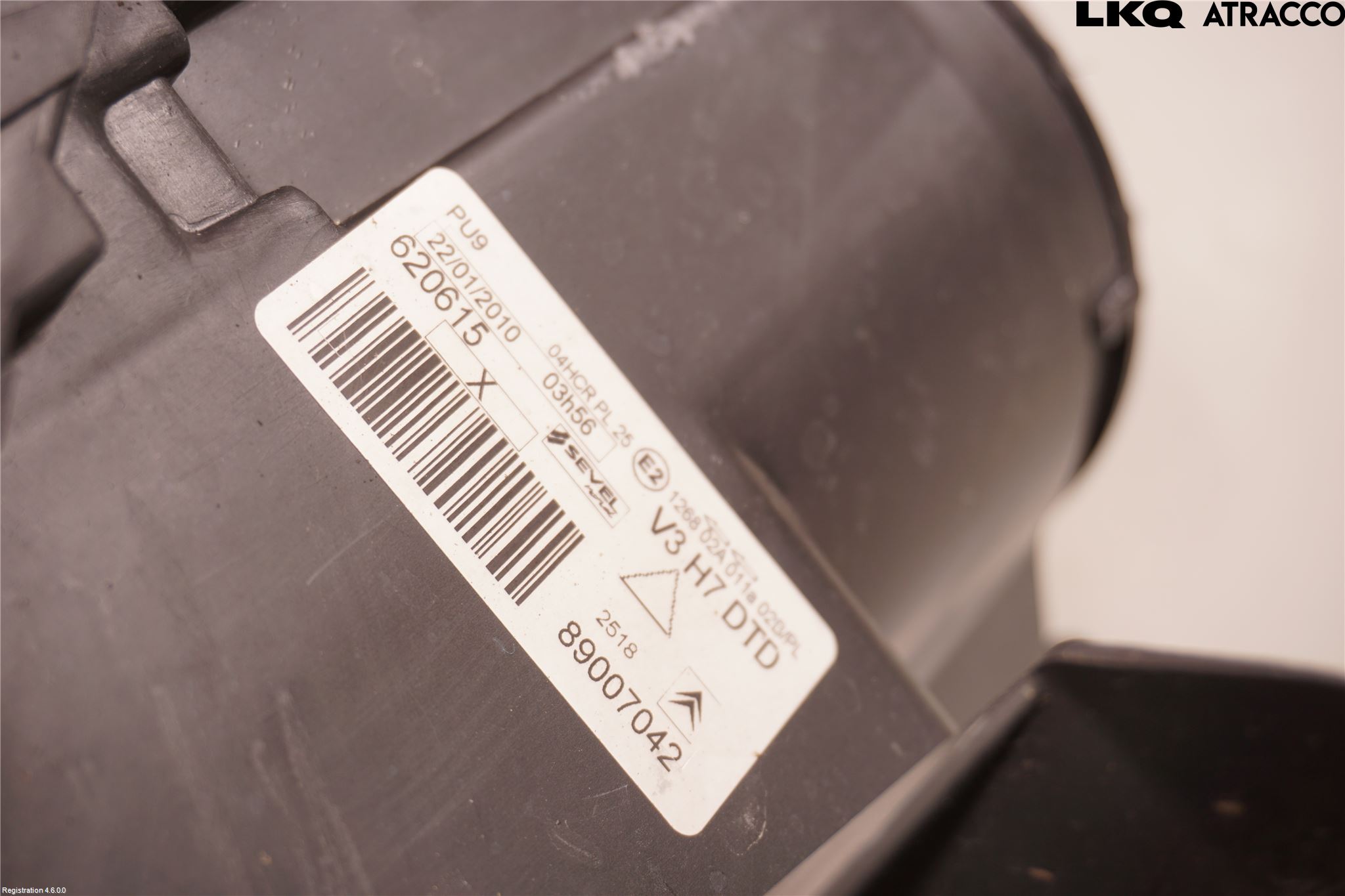 Citroen C8 Strålkastare Höger