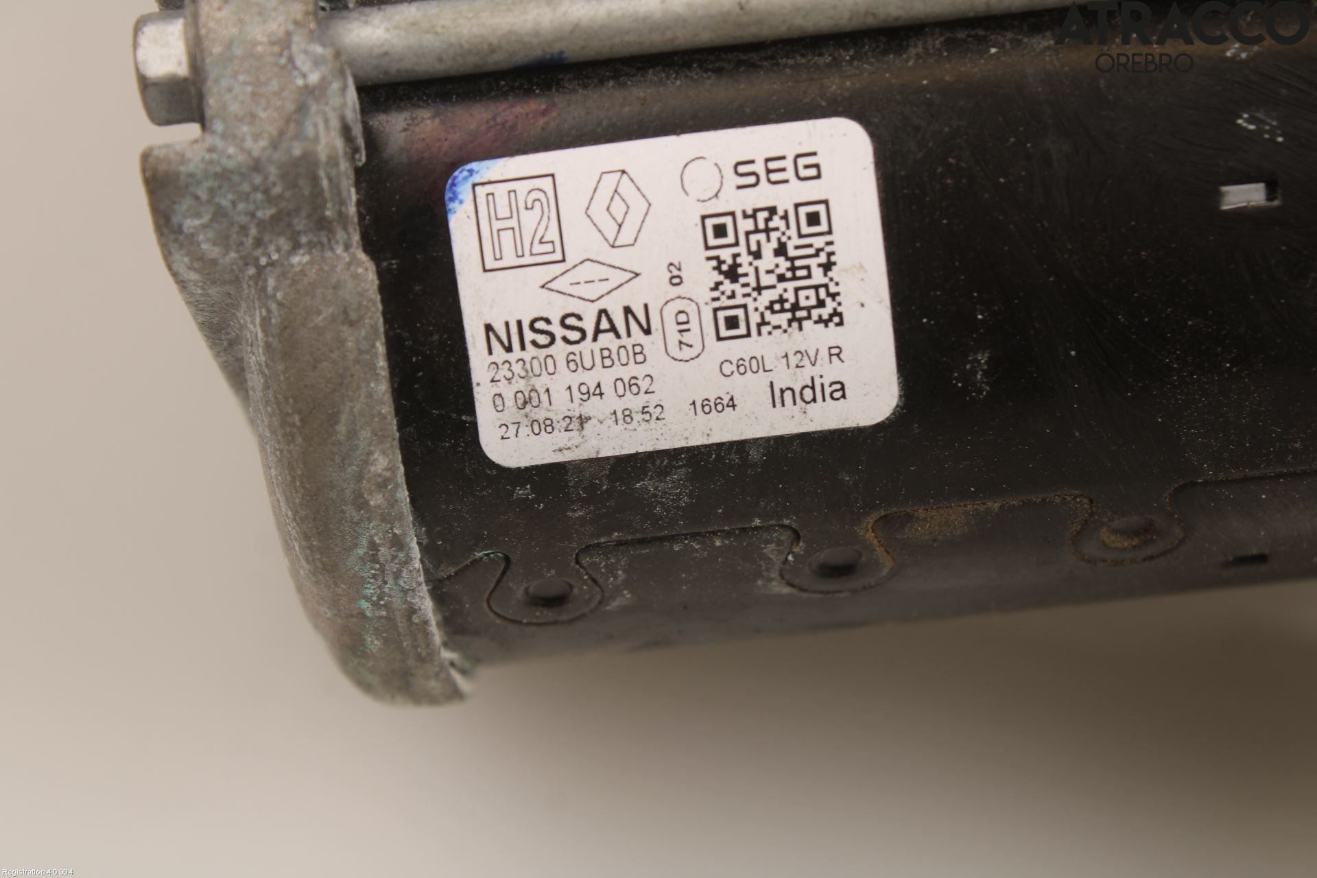 Nissan QASHQAI 21- Startmotor