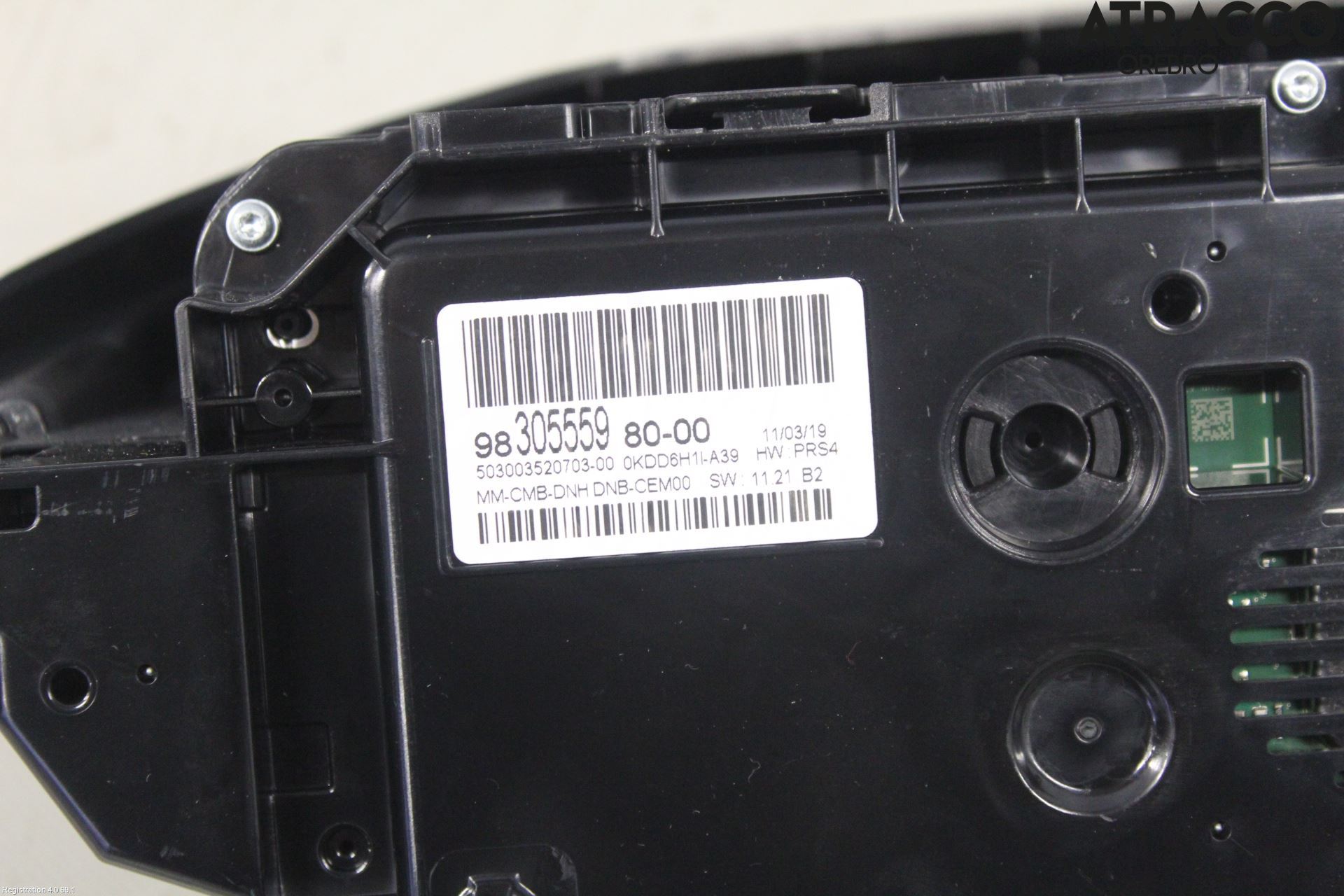 Peugeot 3008 17-24 Instrument Komb