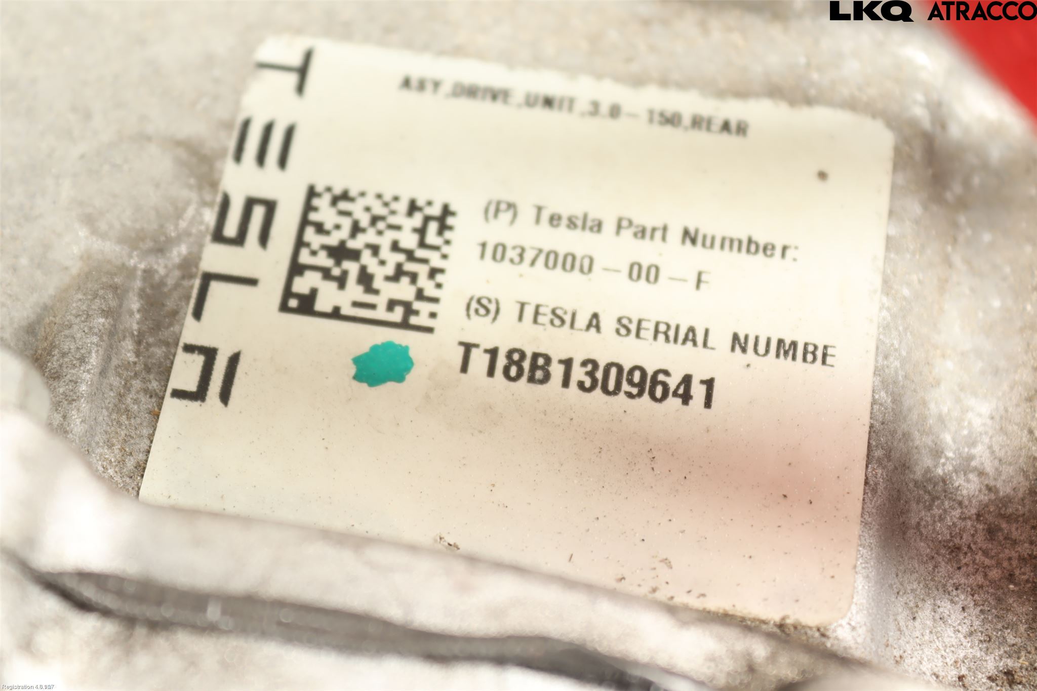 Tesla MODEL X 16- Motor Elektrisk Bak