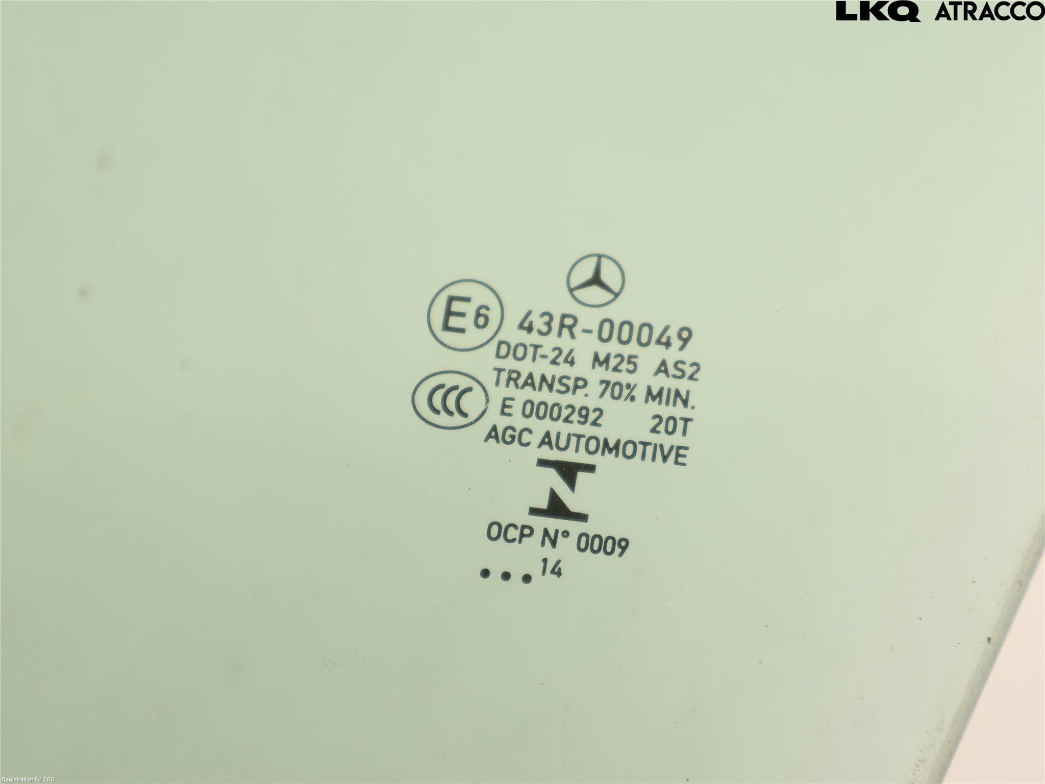 Mercedes-Benz MB C-KLASS (W205) 14-21 Dörruta Fram Vänster