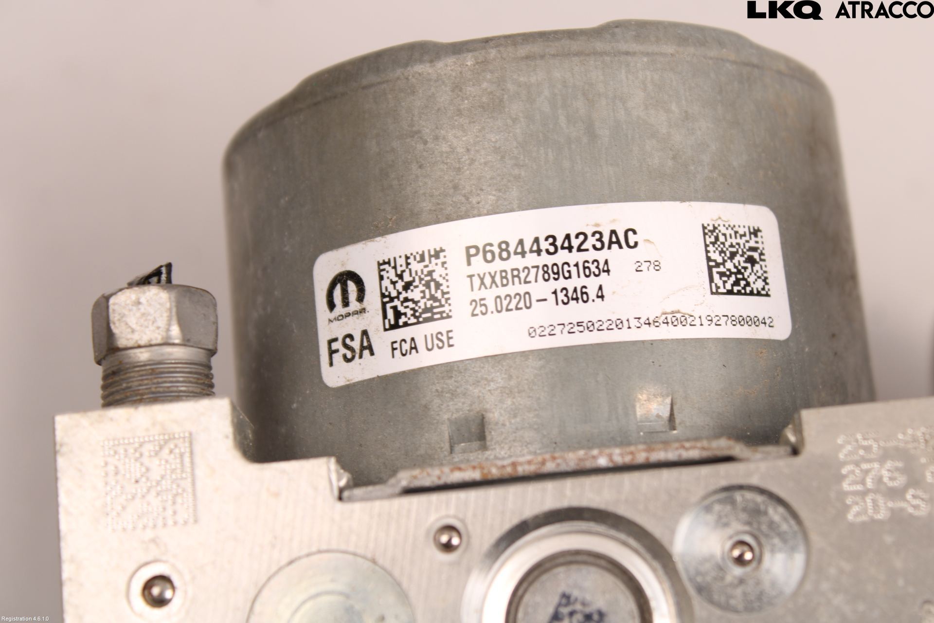 Jeep WRANGLER Abs Hydraulaggregat