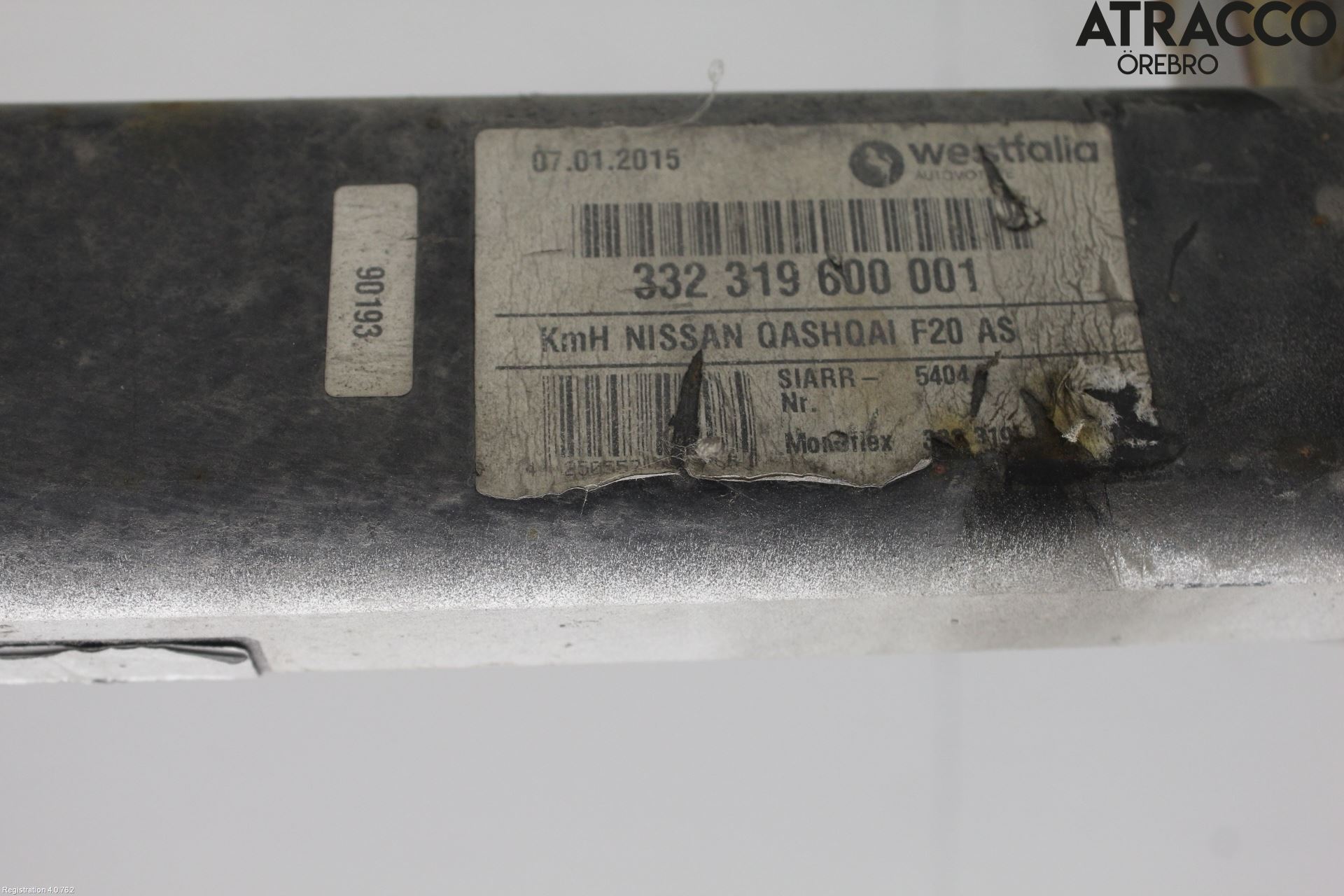 Nissan QASHQAI+2  08-10 Dragkrok