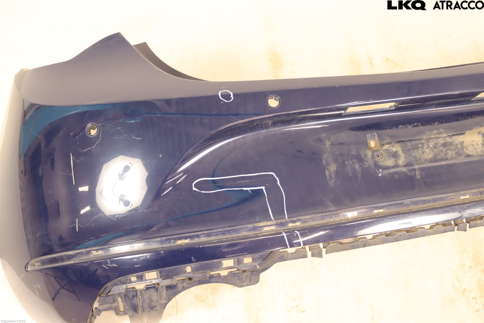 Opel ASTRA J 10-15 Stötfångarbeklädnad Bak