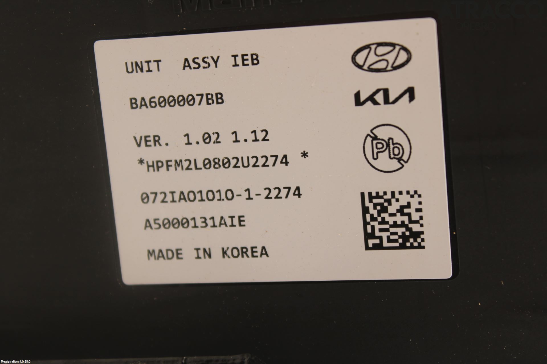 Kia SORENTO 21- Abs Hydraulaggregat