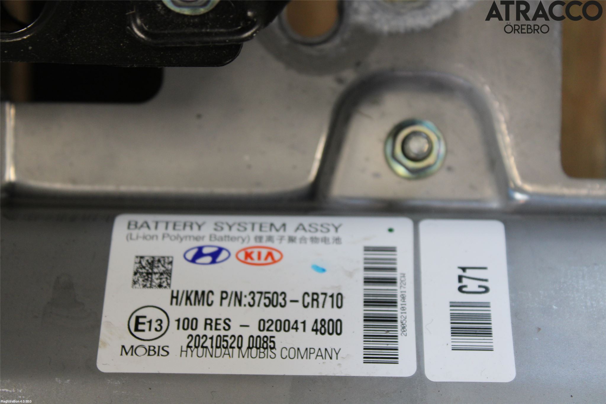 Kia CEED/CEED SW 19- Batteri Högspänning