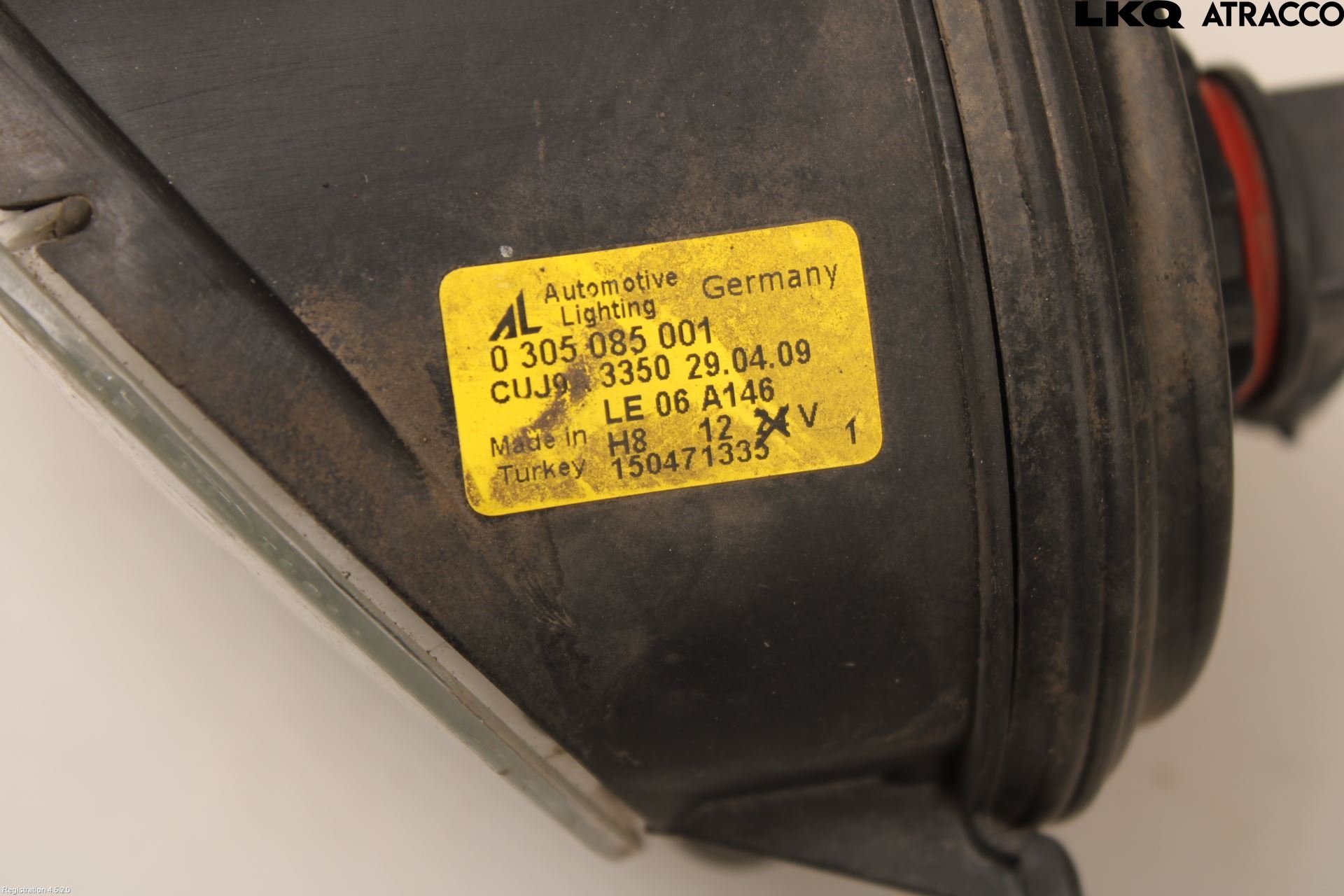 Volvo V50 08-12 Dimljus-Varselljus Fram