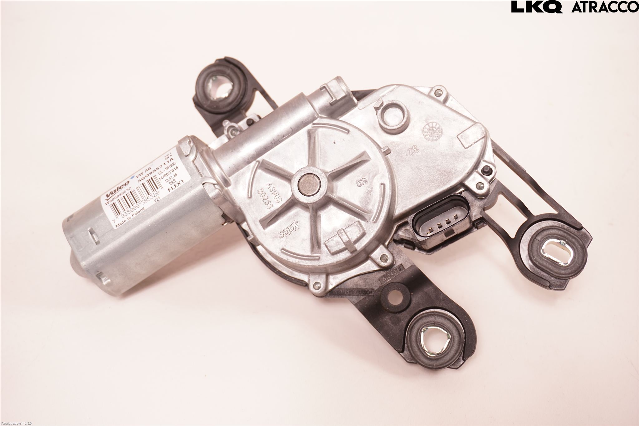 Volkswagen VW PASSAT 15-19 Torkarmotor Baklucka