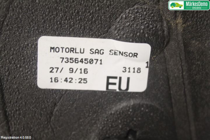 Fiat FIORINO Spegel Yttre El Hö