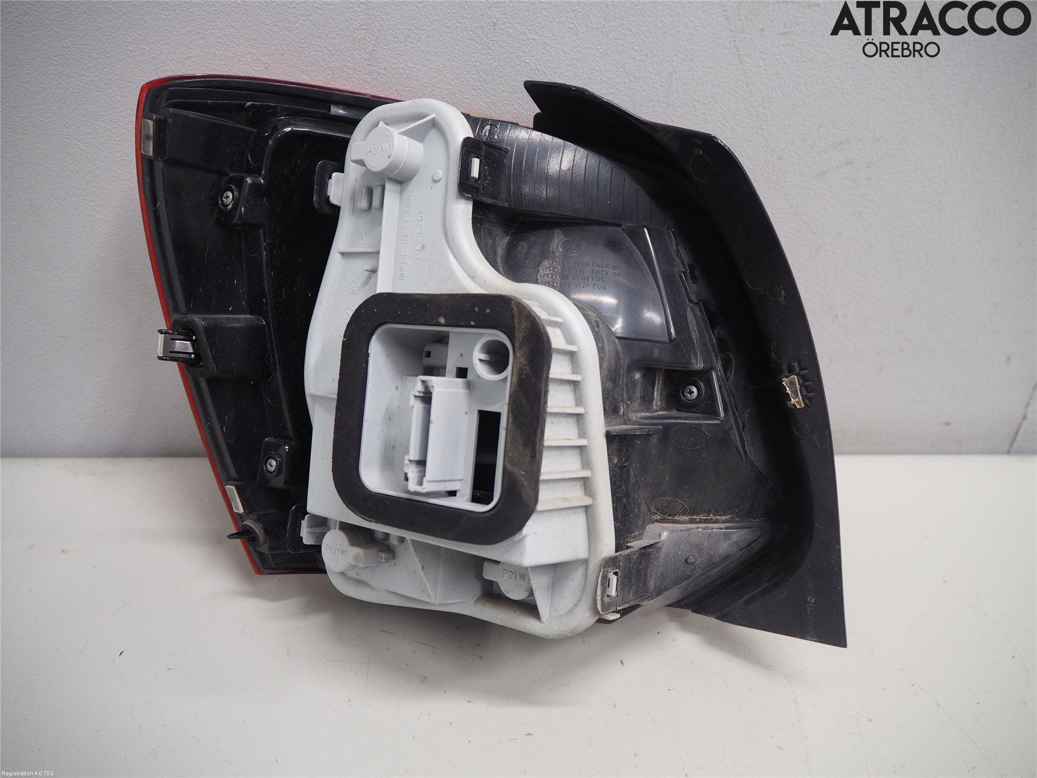 Volkswagen VW POLO 10-17 Bakljus Höger