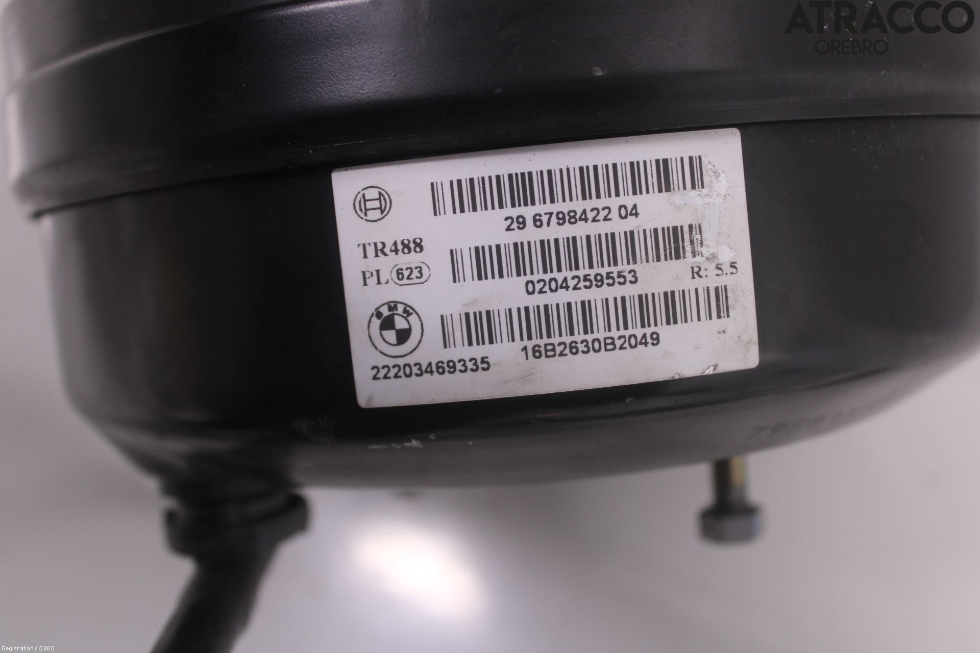 BMW 3 GT F34 13-19 Bromsservo