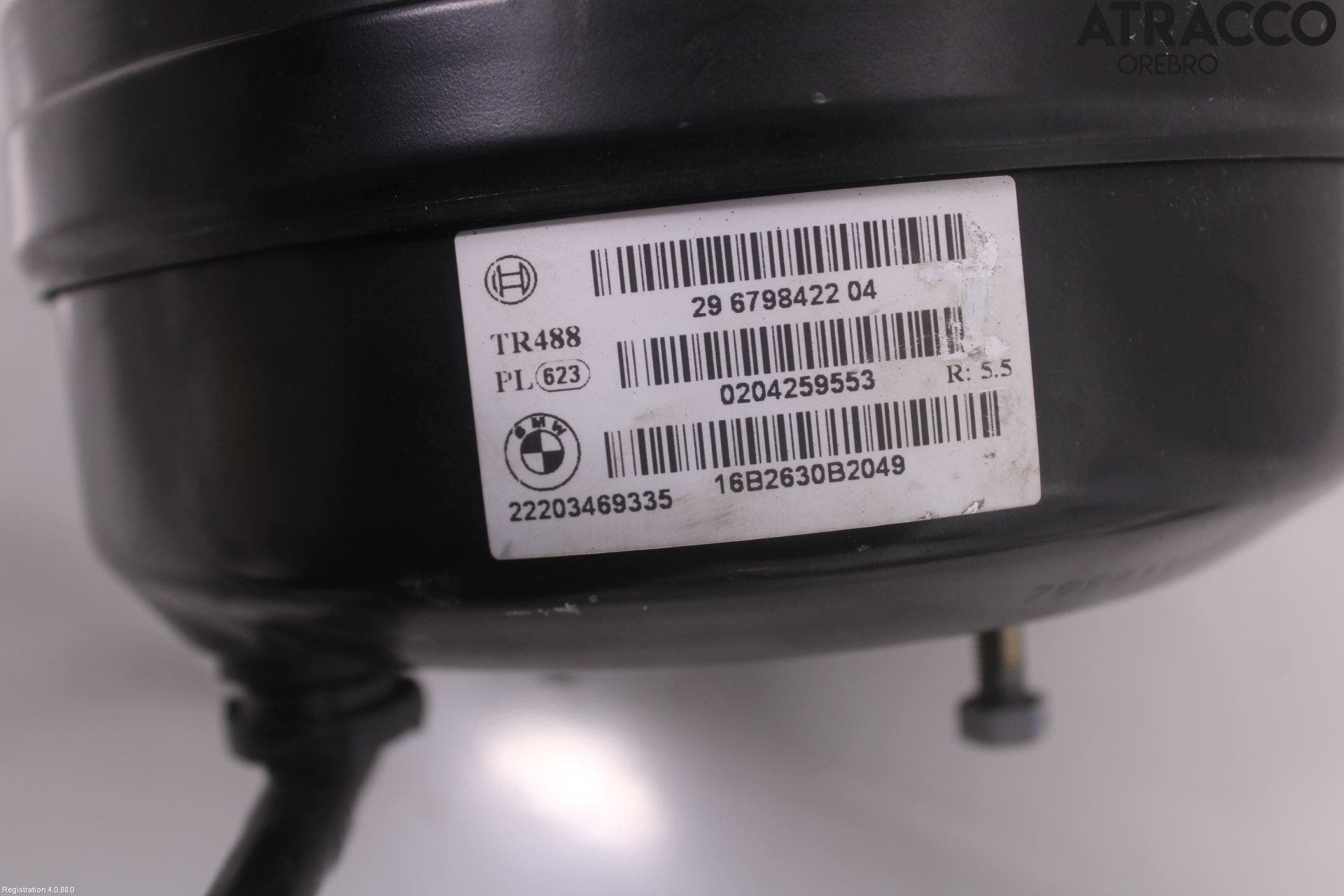 BMW 3 GT F34 13-19 Bromsservo