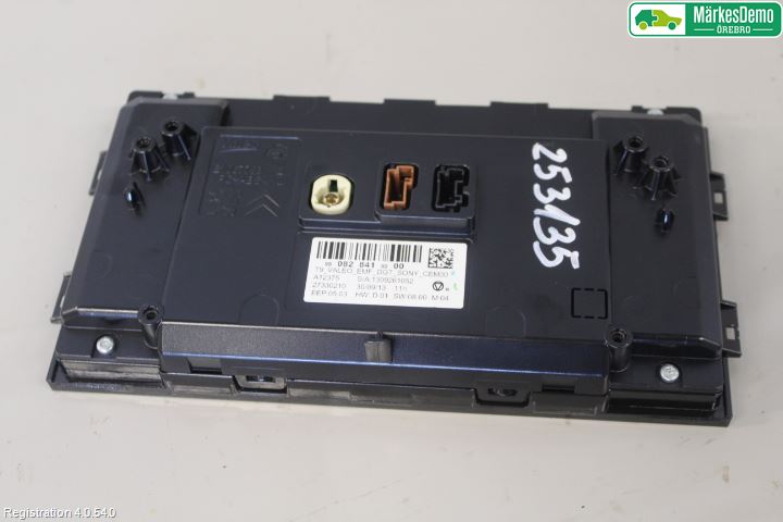 Peugeot 308 14-21 Bildskärm