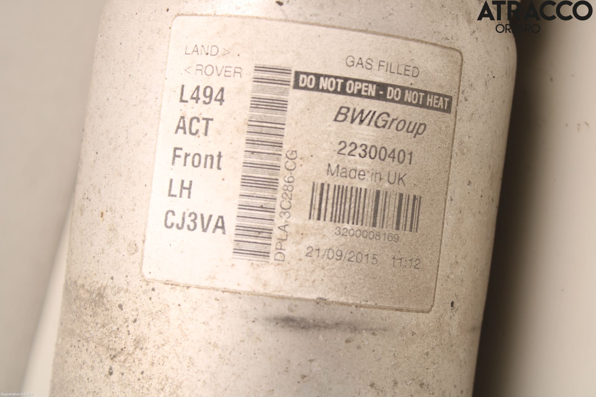 Landrover RANGE ROVER SPORT (L494) 14-22 Fjäderben Fram Vänster