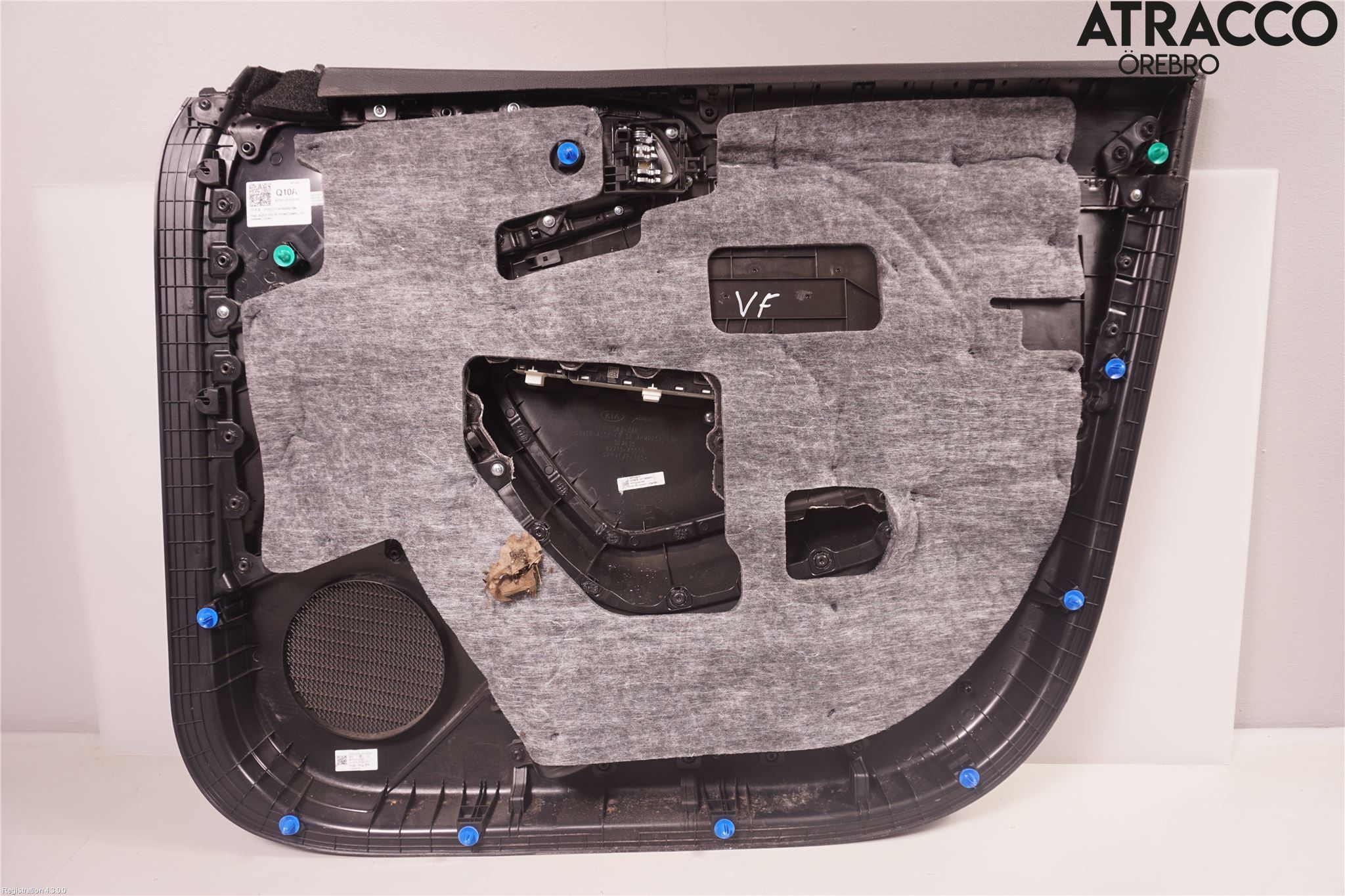 Kia SOUL 09- Dörrklädsel Vä