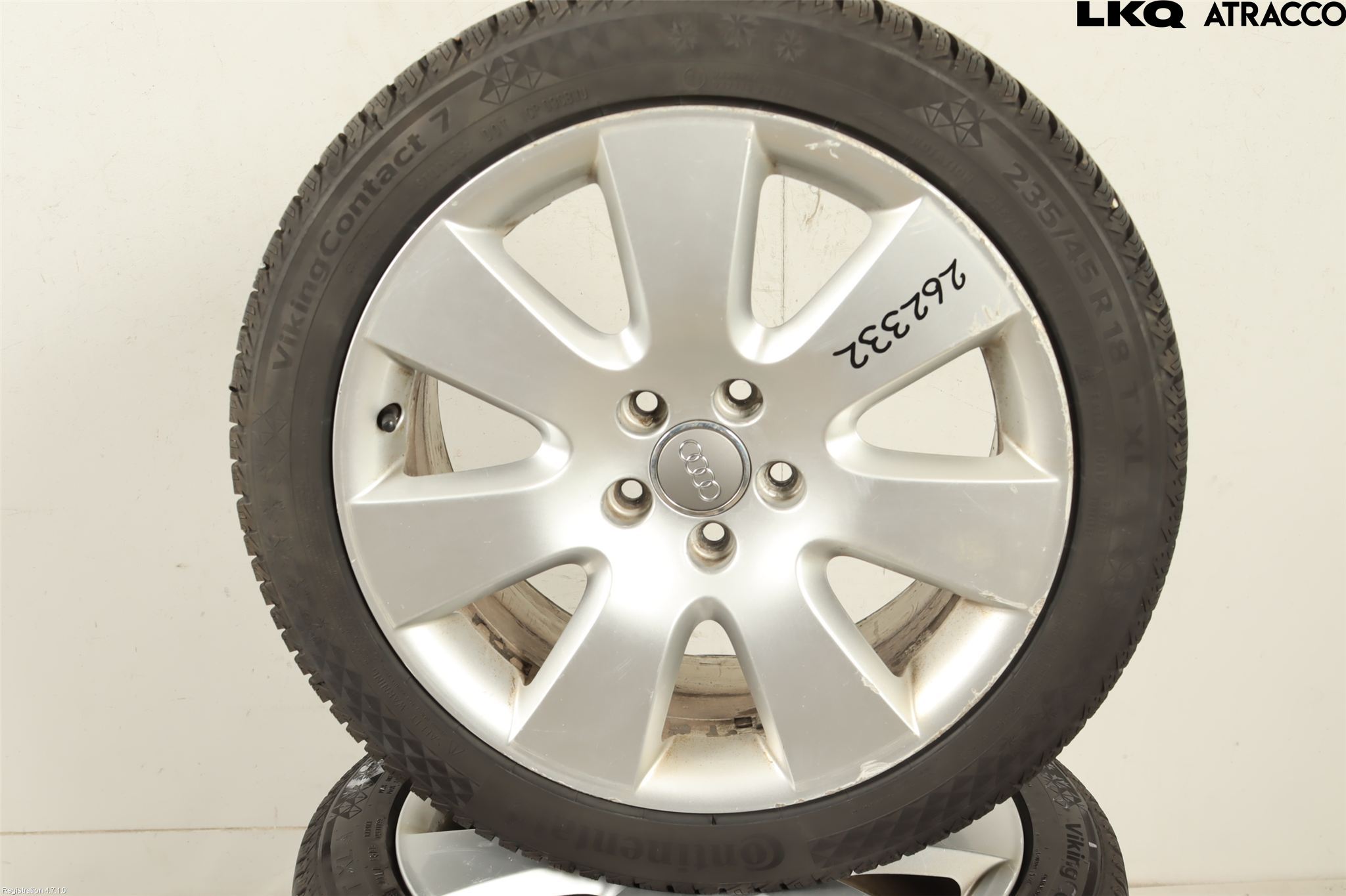 Audi A6/S6     05-11 Vinterdäck Alumfälg 4St