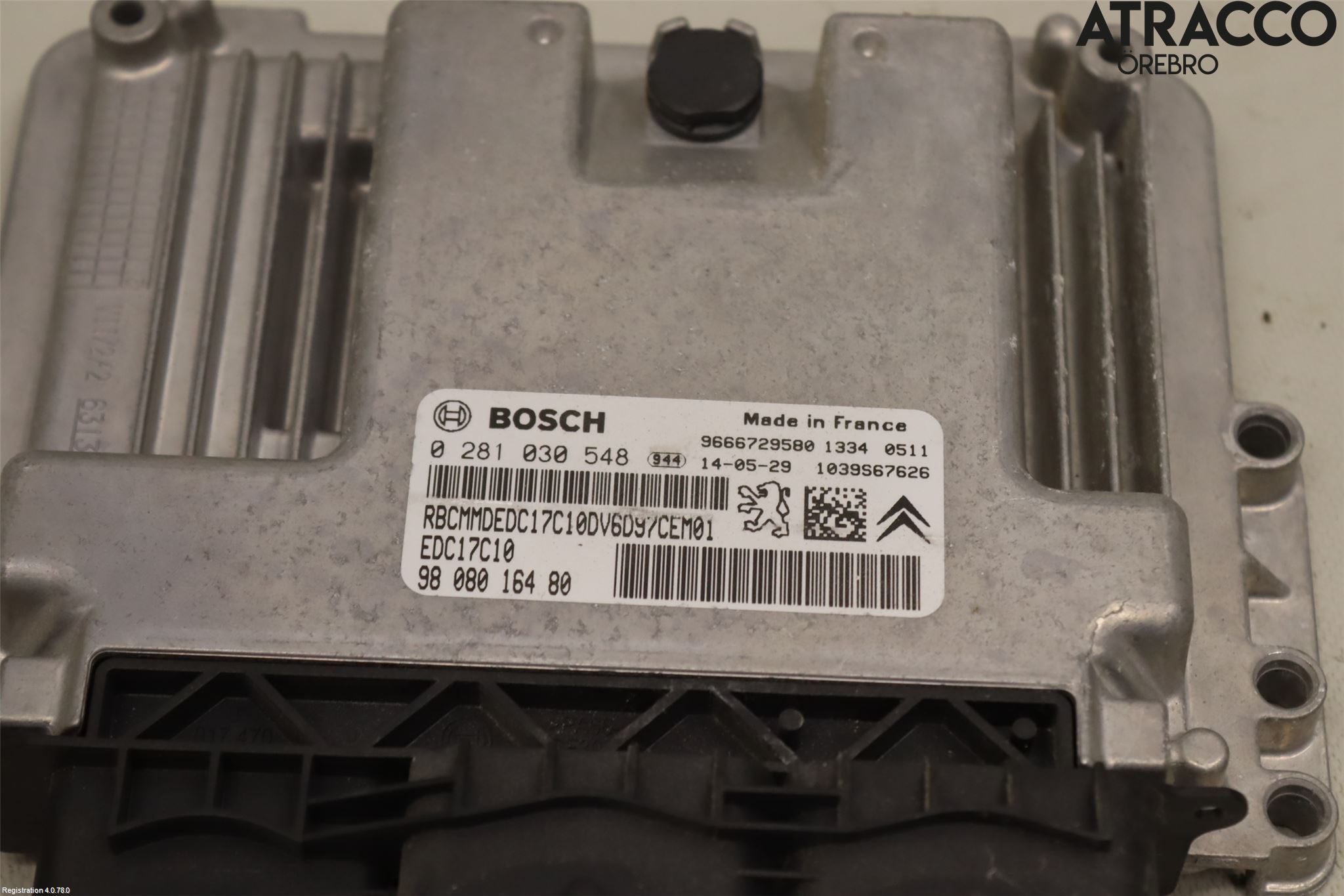 Citroen C4 CACTUS 14-20 Styrenhet Insprut Bensin