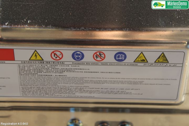 Kia NIRO (DE) 17-22 Batteri Högspänning