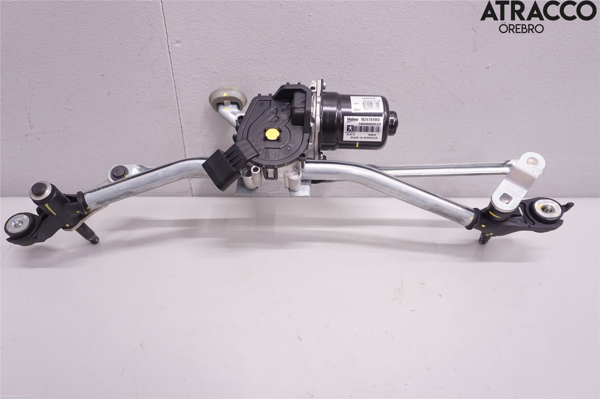 Citroen C4/E-C4 C4X/E-C4X III 21- Torkarmotor Vindruta