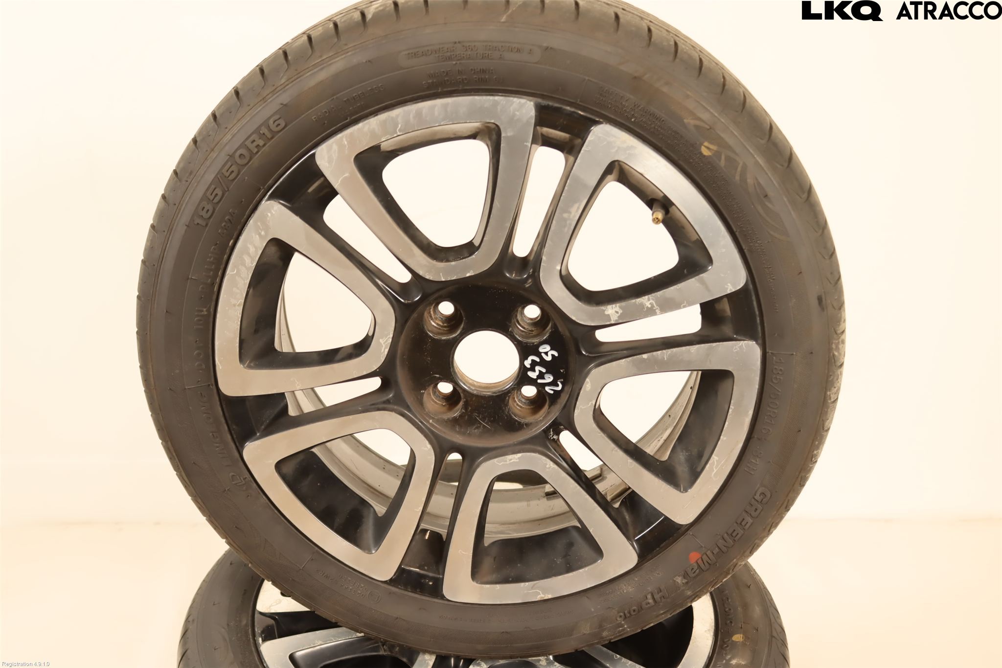 Volkswagen VW UP! / E-UP! Sommardäck Alumfälg 4St