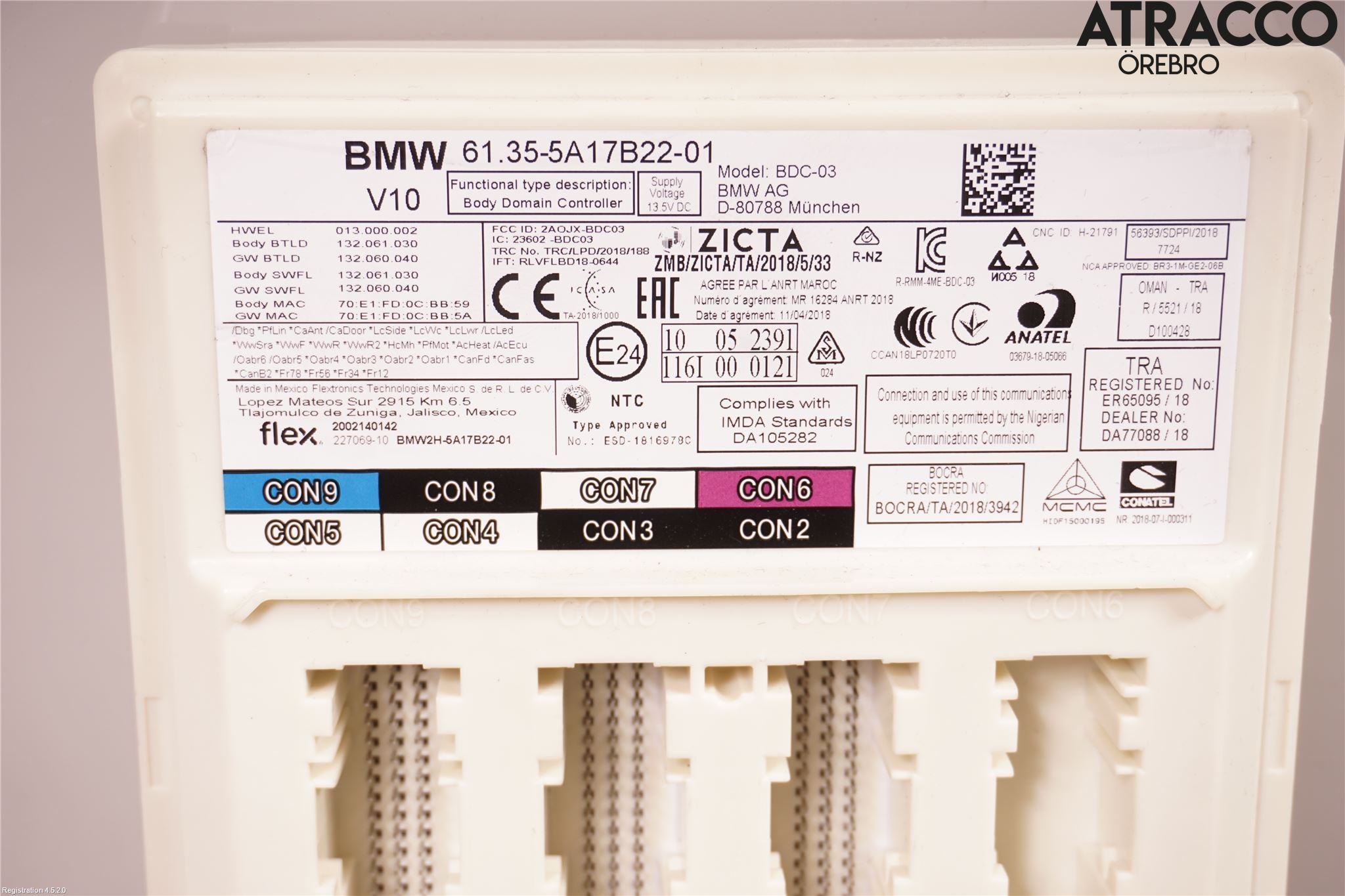 BMW X5 G05 18- Styrenhet Övrigt