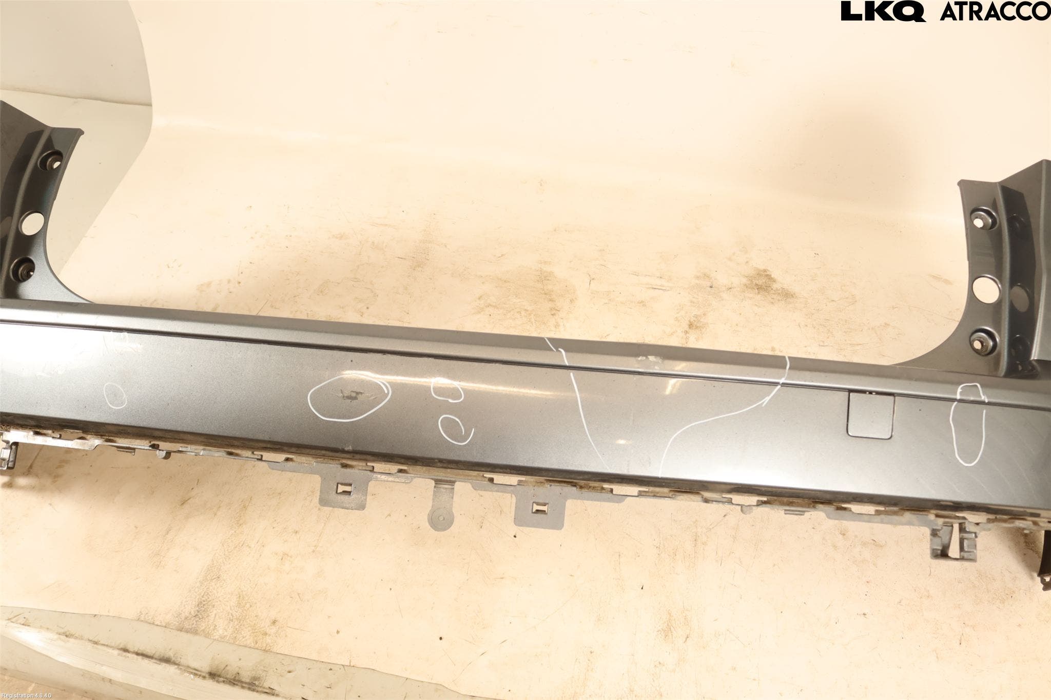 Citroen C5 08-17 Stötfångarbeklädnad Bak