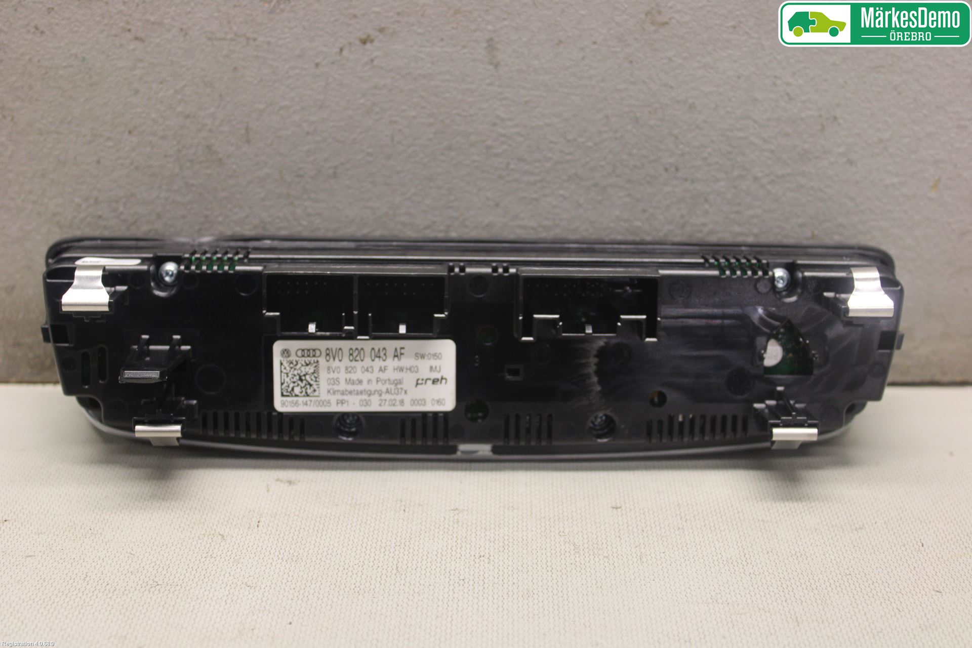 Audi A3/S3 8V 13-20 Ac Styrenhet Ac Manöveren