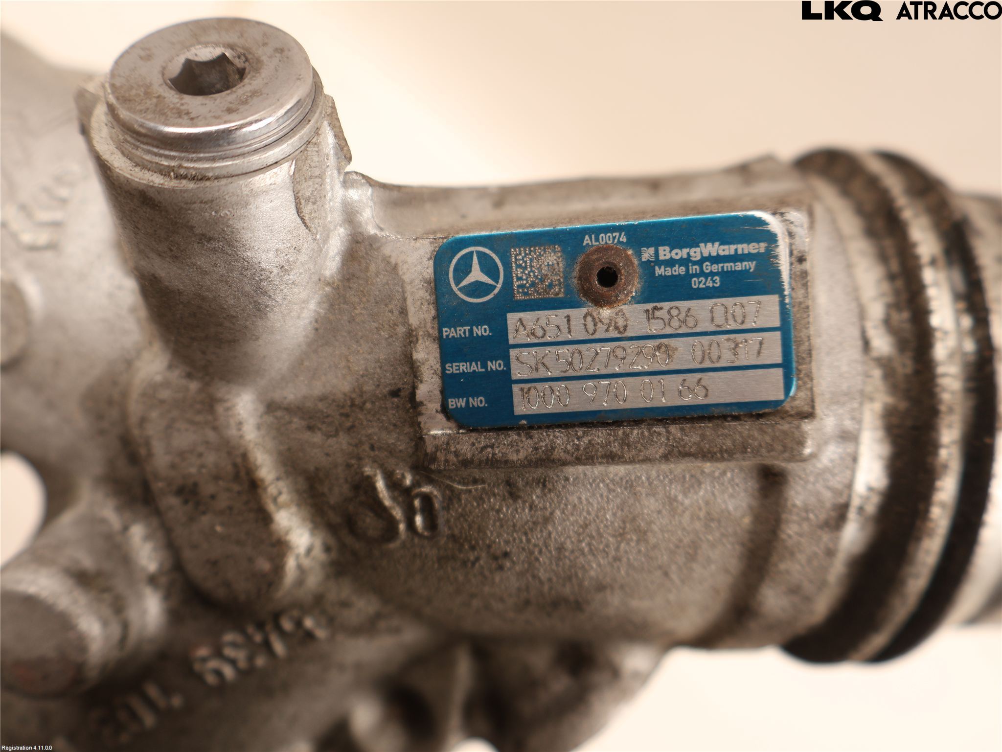 Mercedes-Benz MB C-KLASS (W205) 14-21 Turboaggregat
