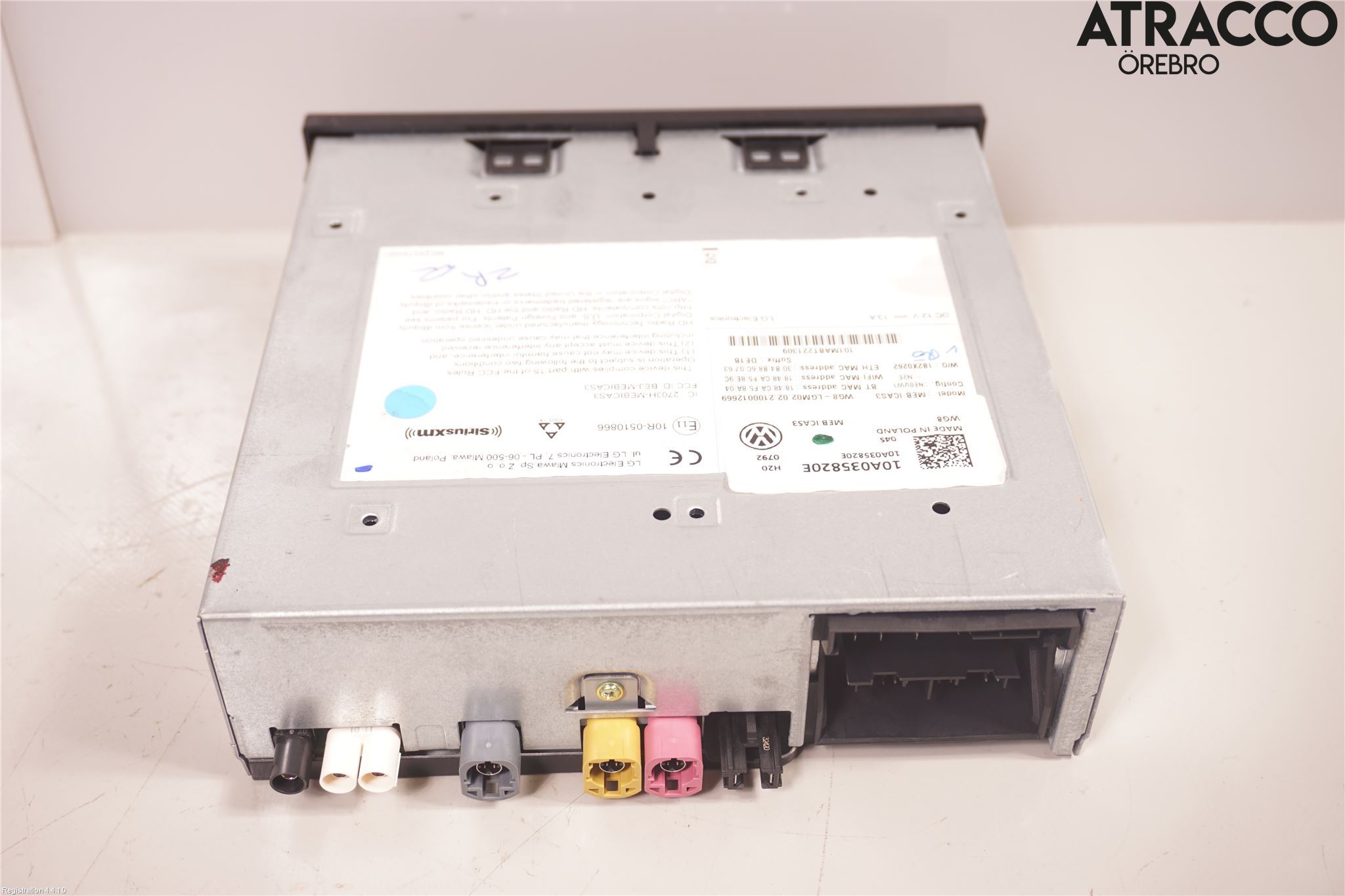 Volkswagen VW ID.3 21- Styrenhet Multimedia