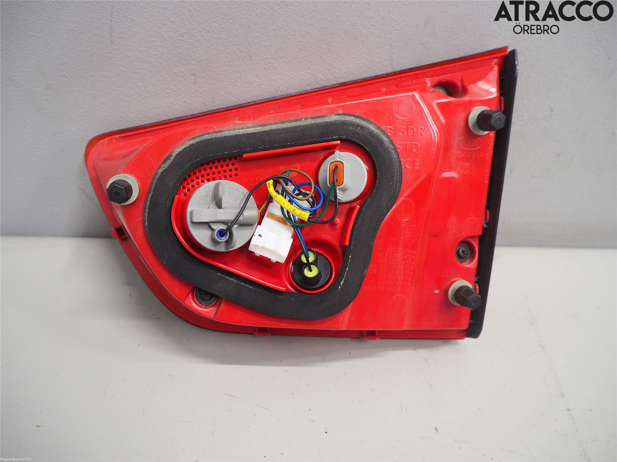 Kia RIO 17- Bakljus Lucka Vä