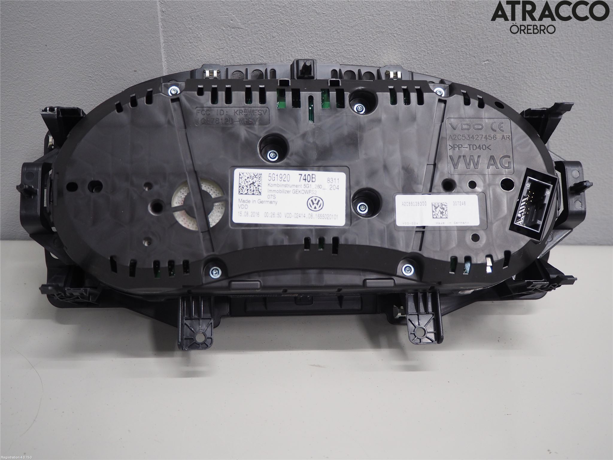 Volkswagen VW GOLF / E-GOLF VII 13-20 Instrument Komb