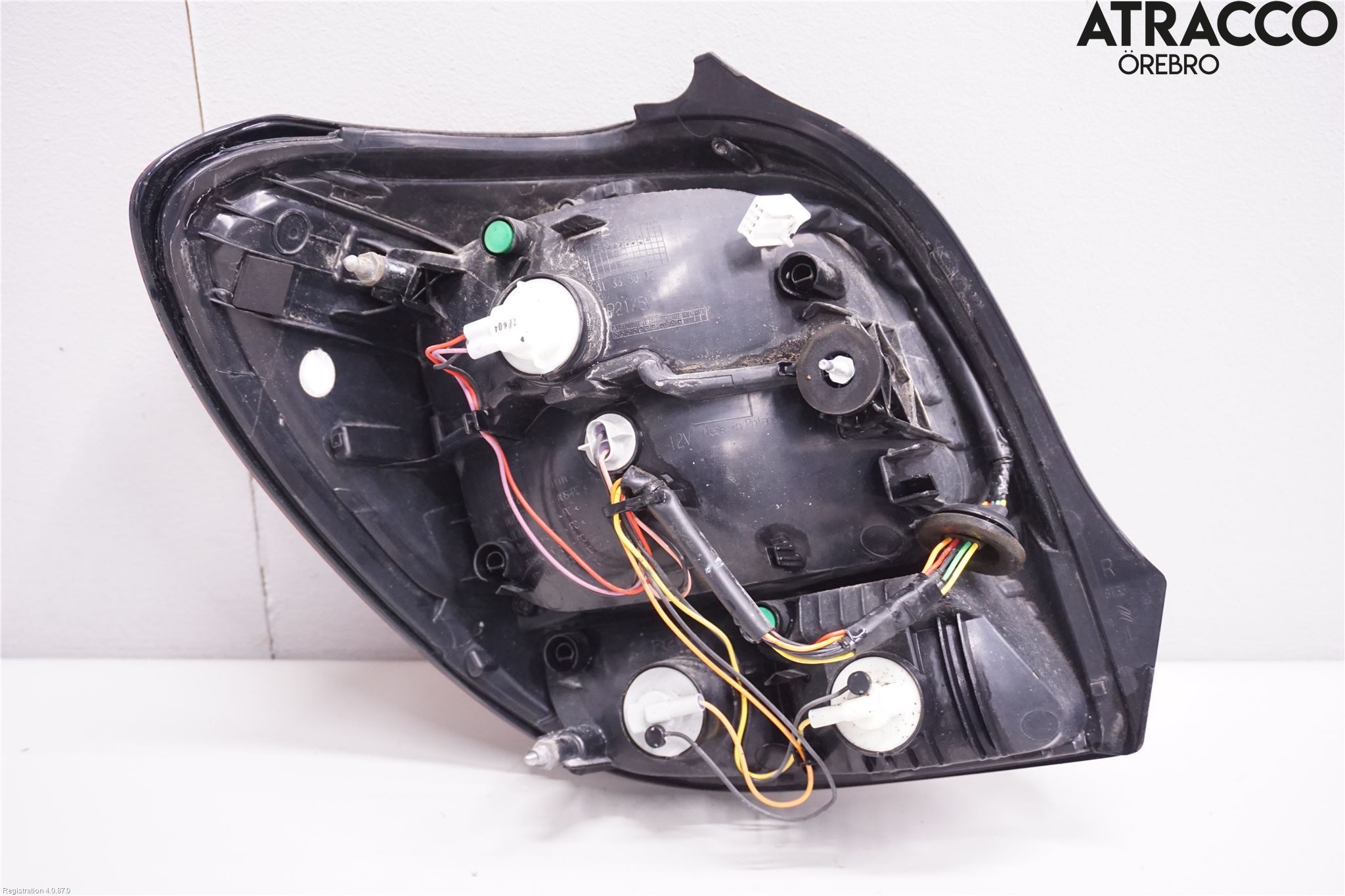 Citroen C1 14-22 Bakljus Höger