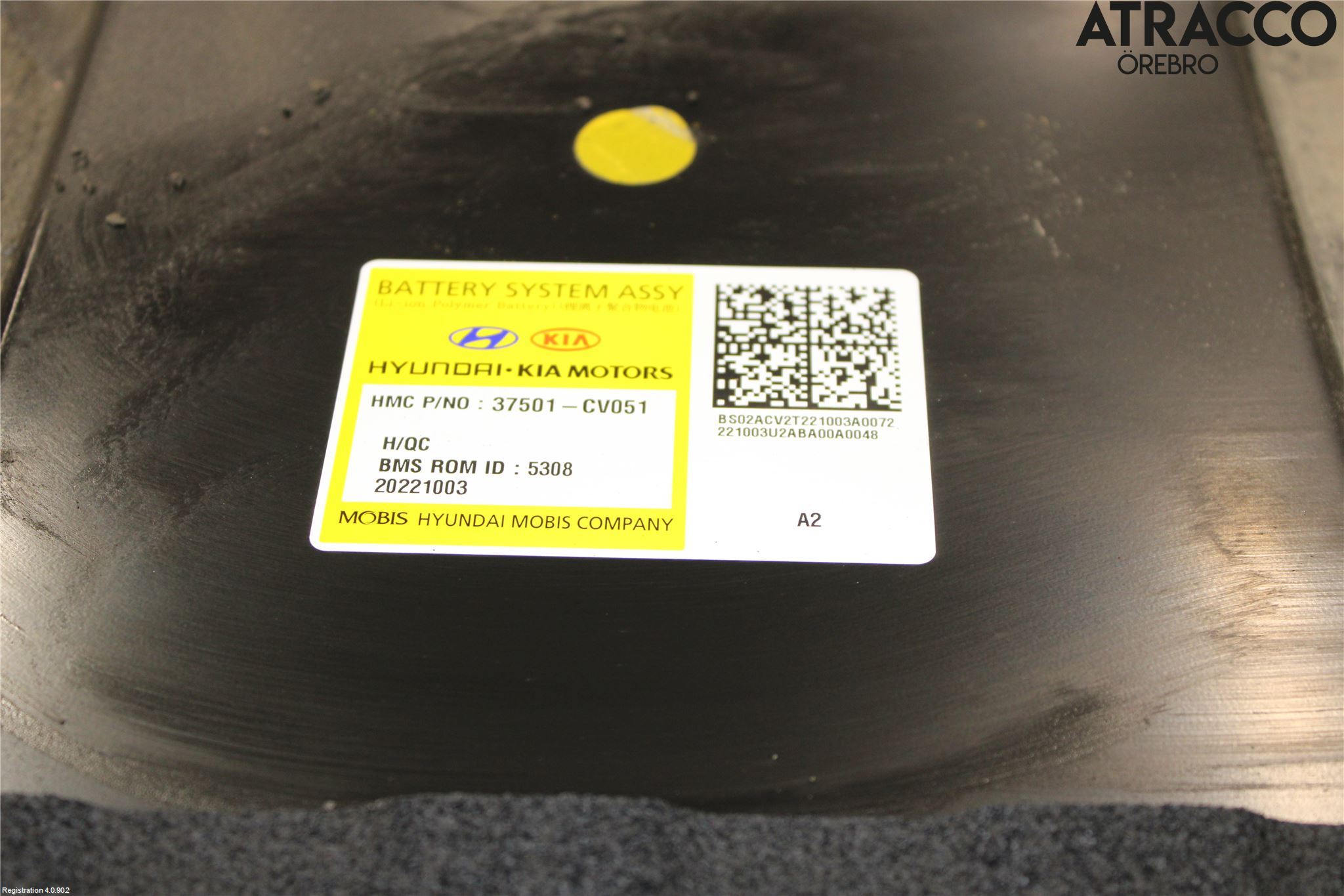 Kia EV6 (CV) 22- Batteri Högspänning