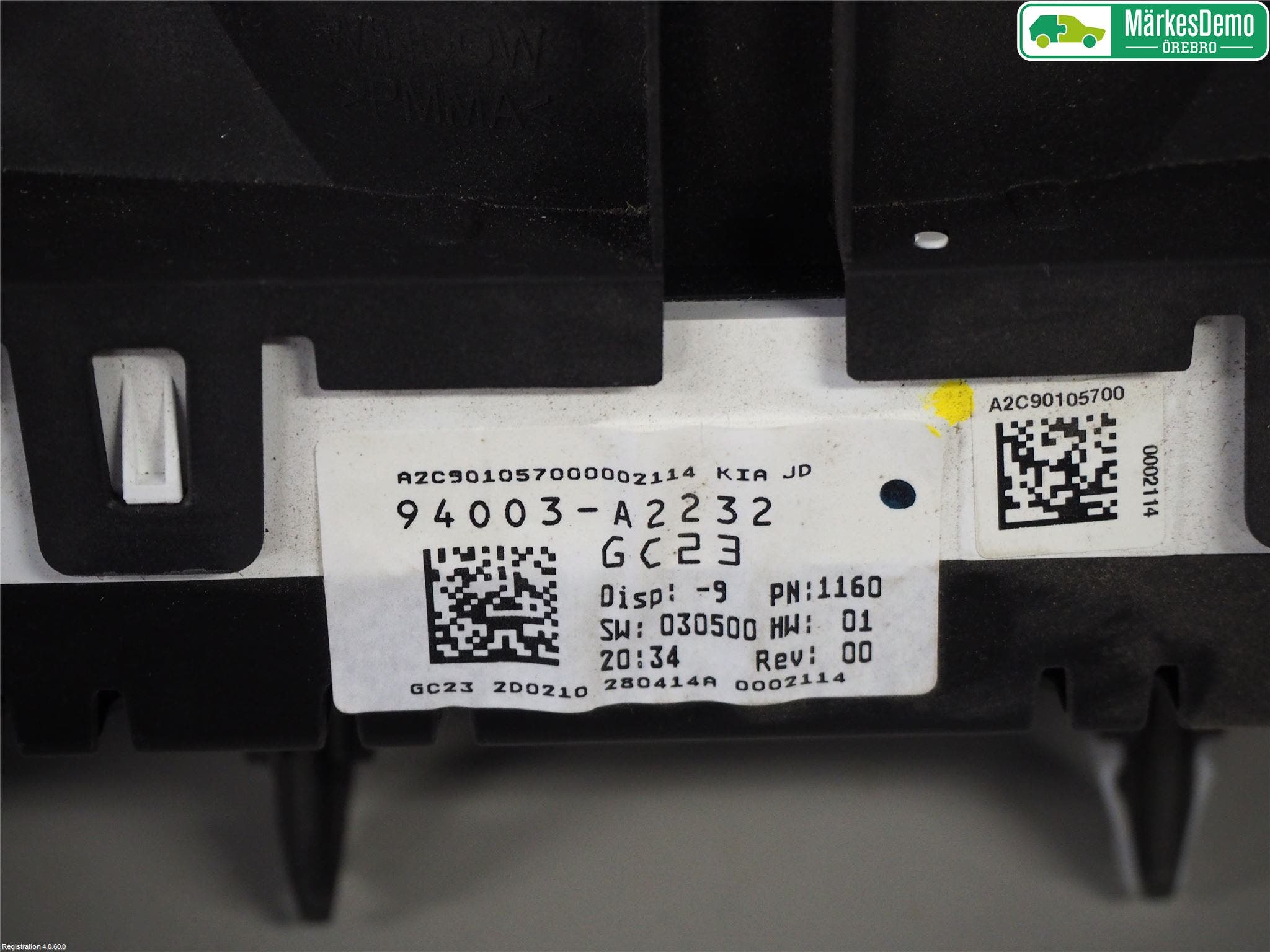 Kia CEED 12-18 Instrument Komb