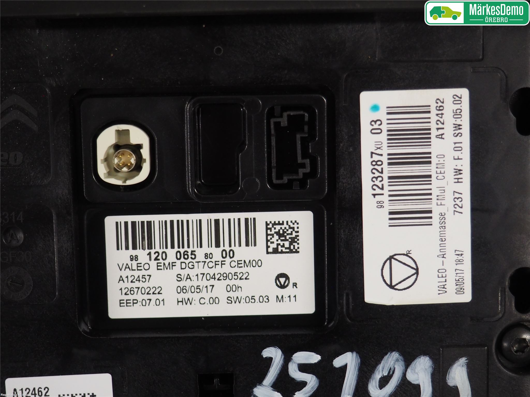 Citroen COTROEN C3 17-24 Färddator