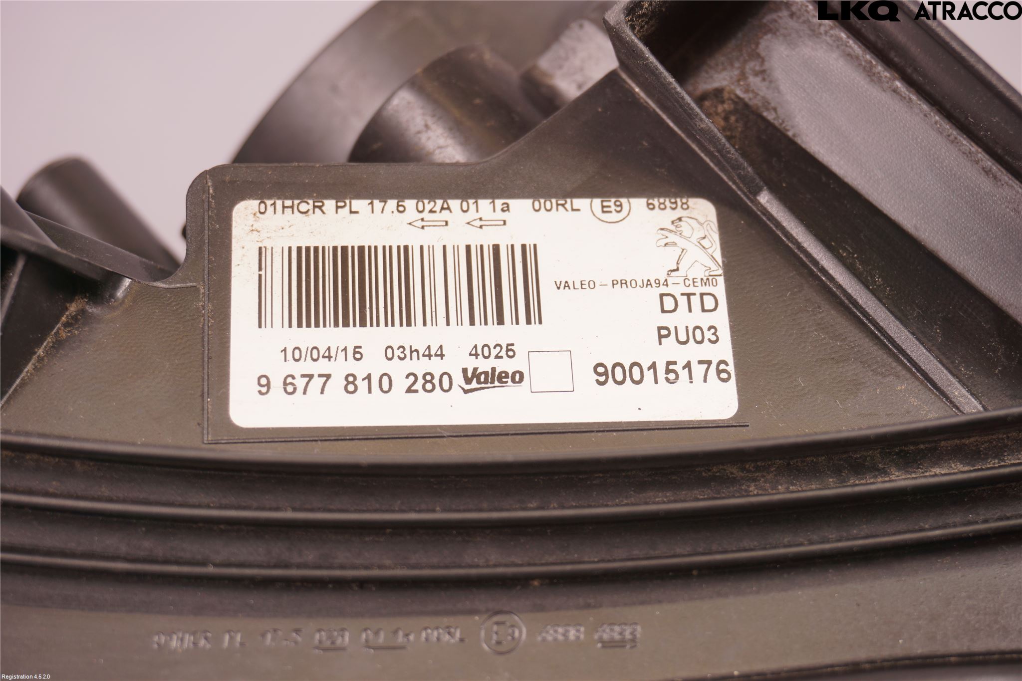 Peugeot 2008 13-20 Strålkastare Höger