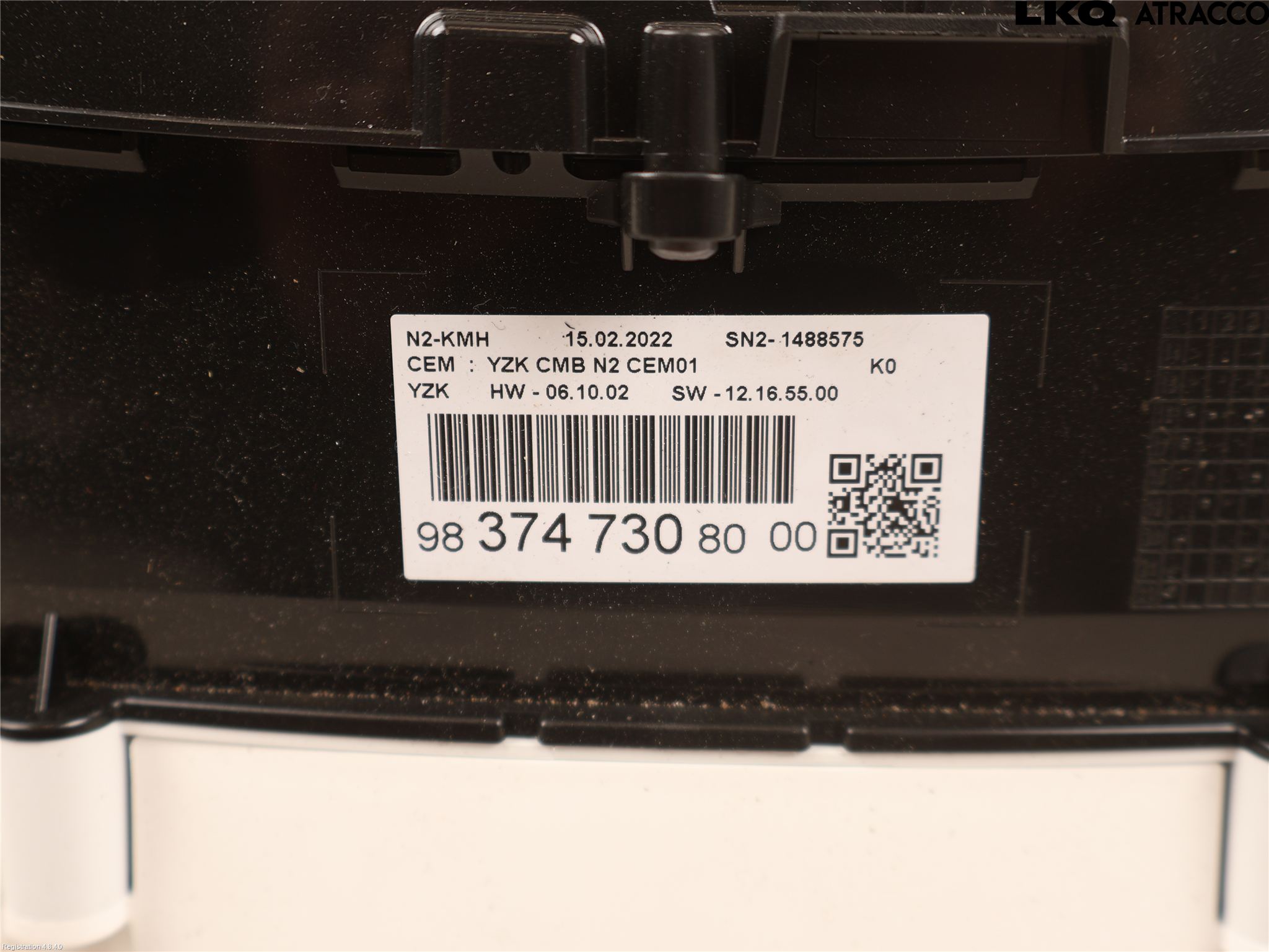 Citroen SPACETOURER/E-SPACETOURER 16- Instrument Komb