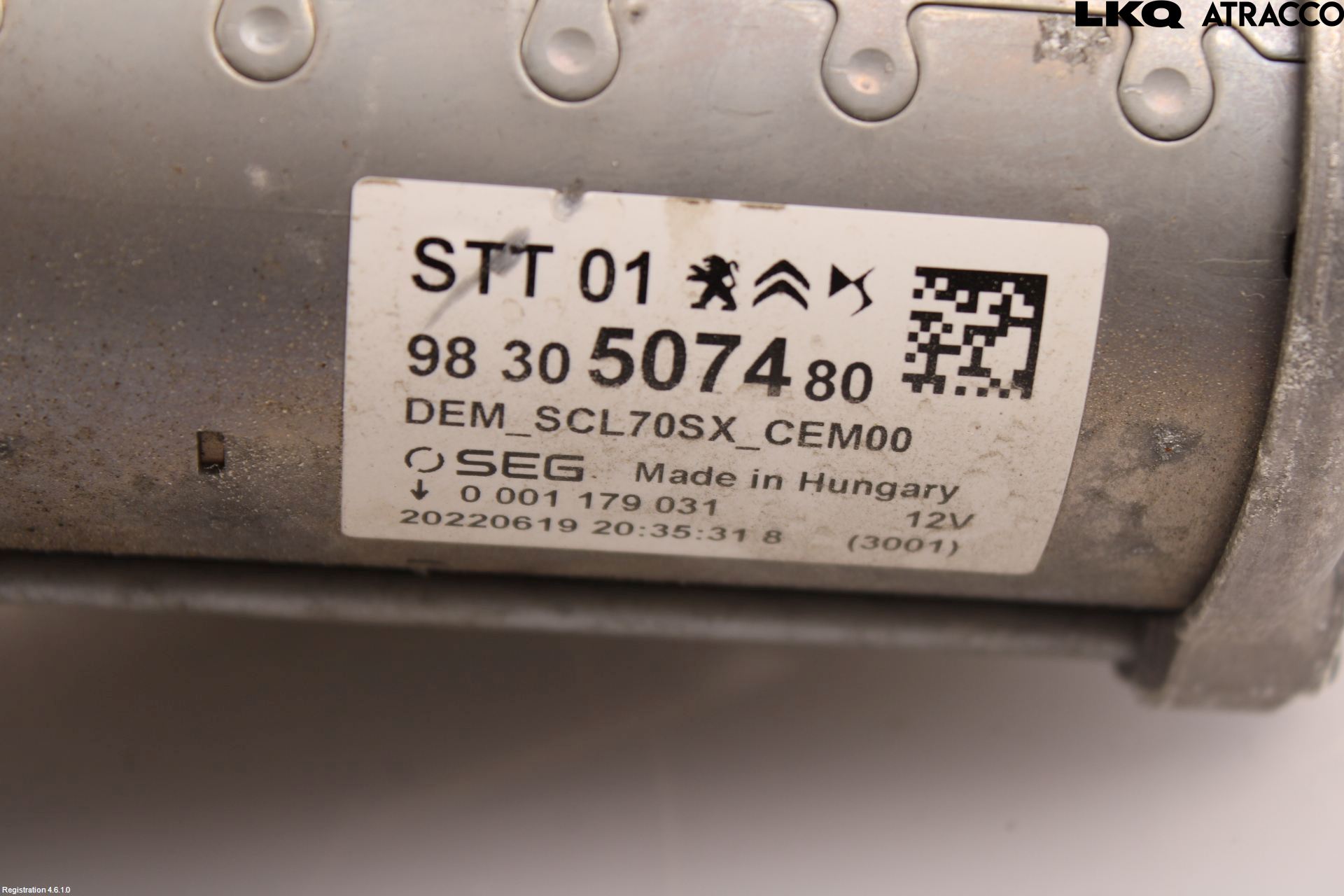 Peugeot 208/E-208 20- Startmotor