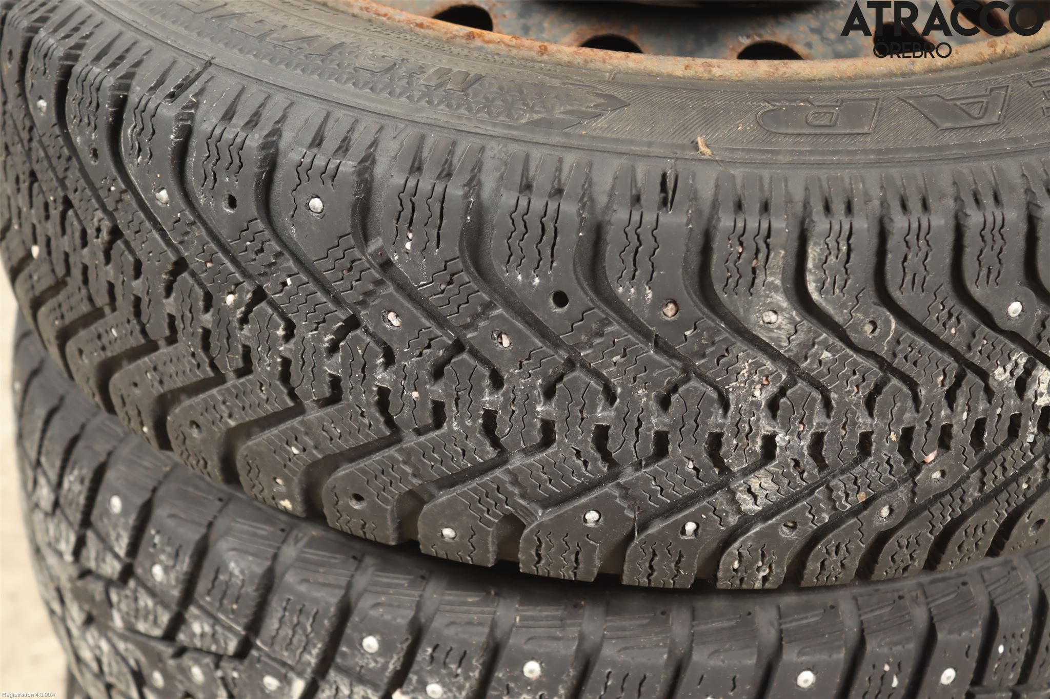 Citroen C3 05-10 Vinterdäck Plåtfälg 4St