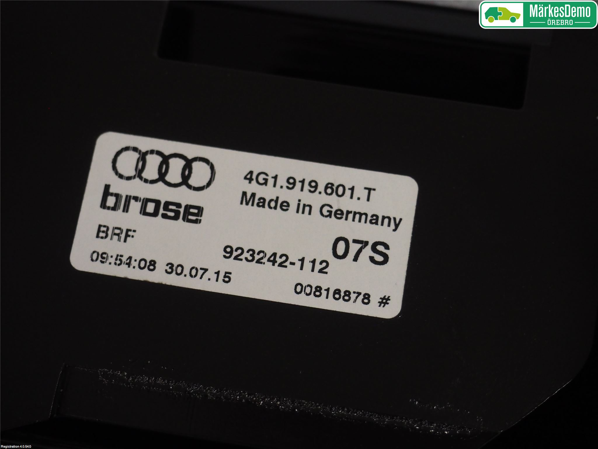 Audi A6/S6 4G 11-18 Bildskärm