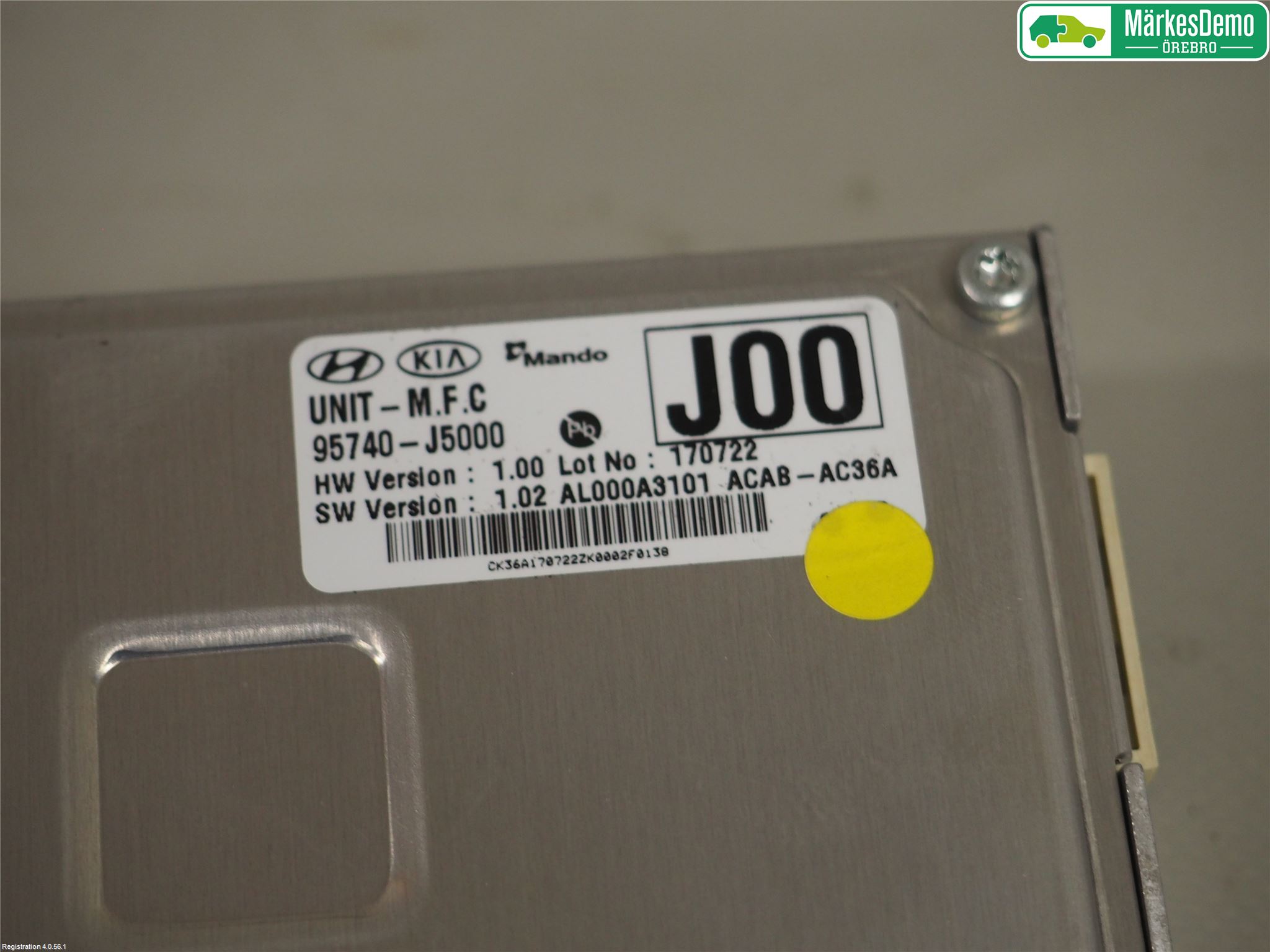 Kia STINGER 18- Parkeringshjälp Kamera