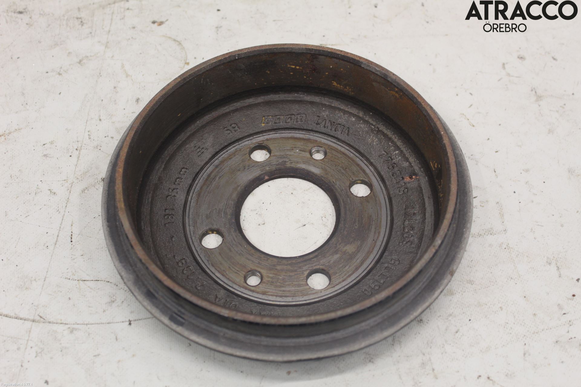 Fiat 500 07- Bromstrumma Bak