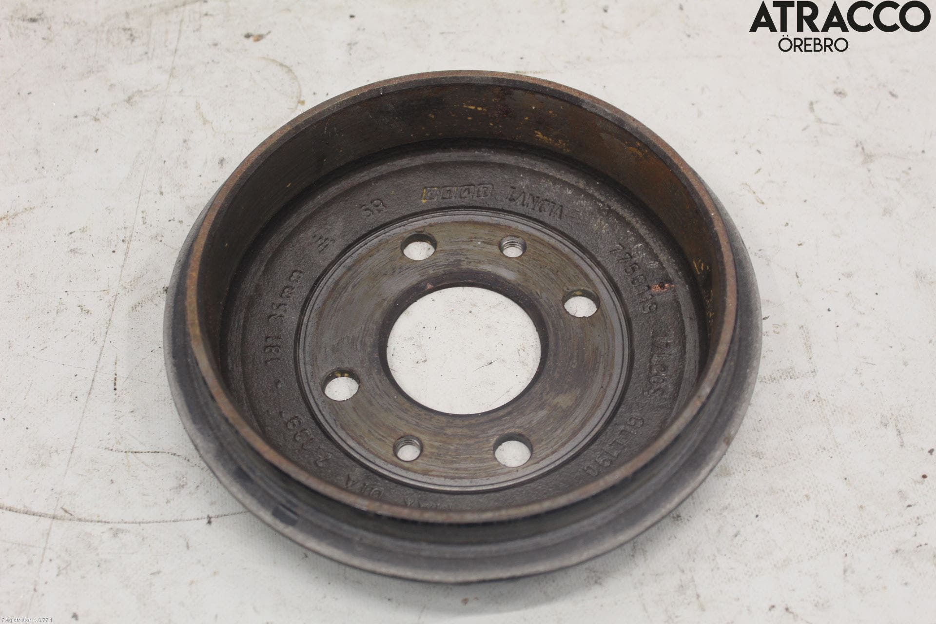 Fiat 500 07- Bromstrumma Bak