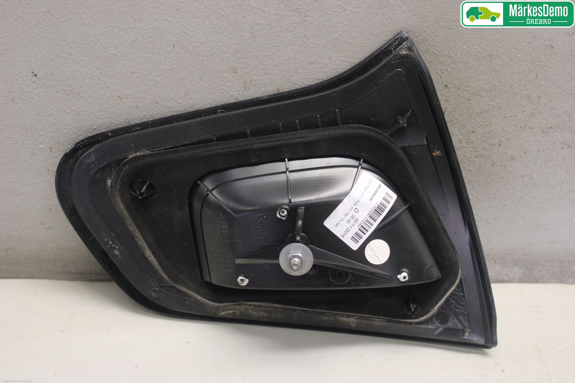 Citroen C3 10-17 Bakljus Lucka Hö