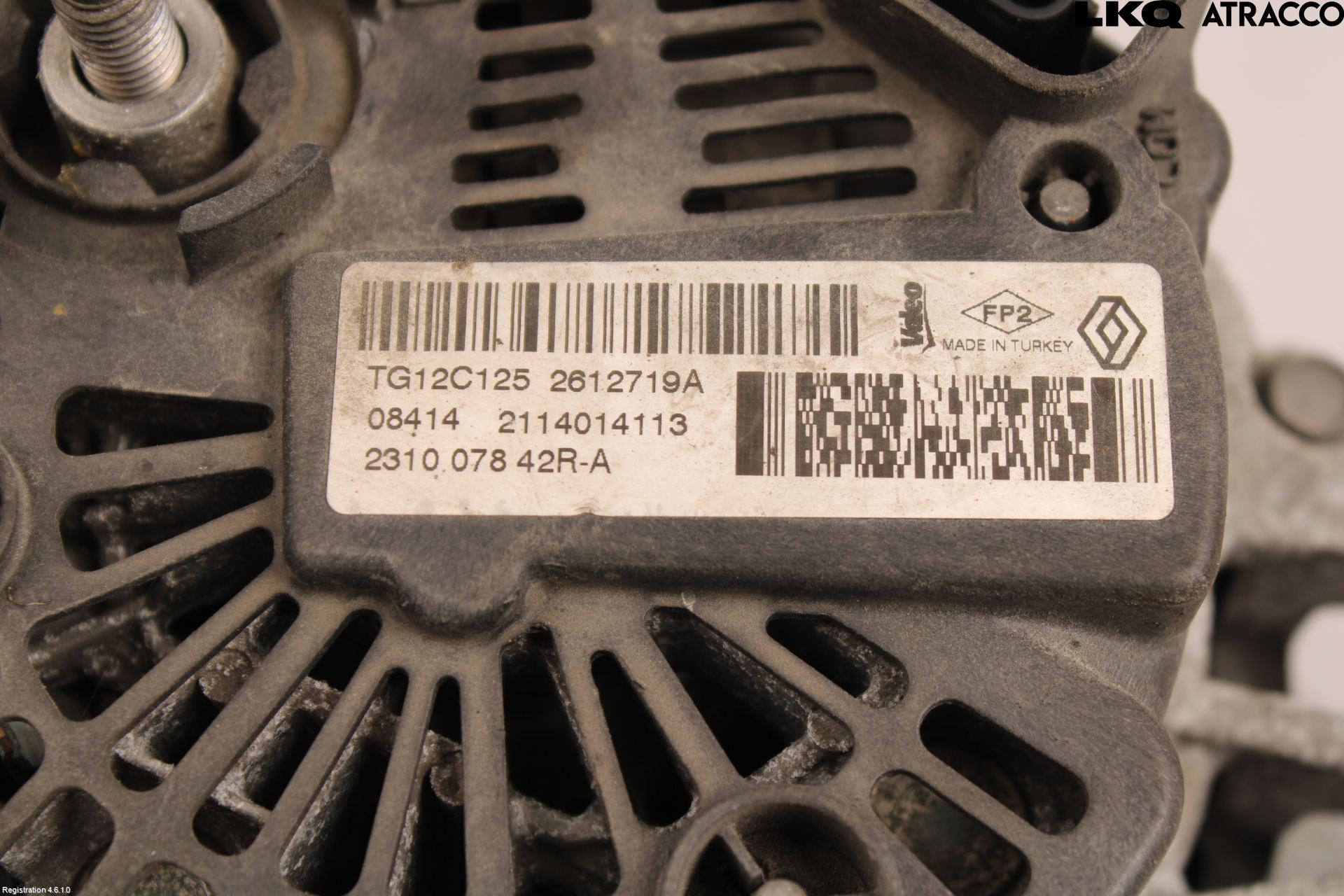 Renault CAPTUR 13-19 Generator