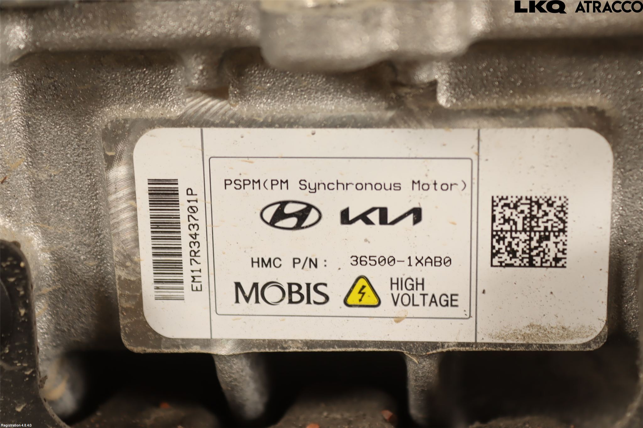 Kia EV6 (CV) 22- Motor Elektrisk Bak