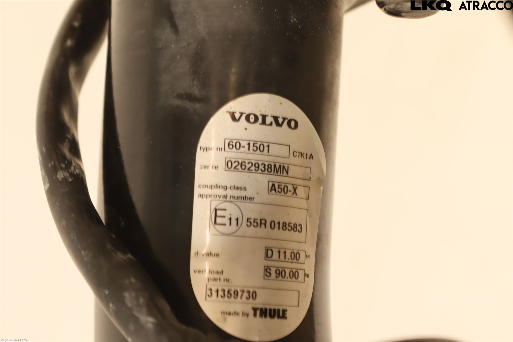 Volvo XC60 14-17 Dragkrok