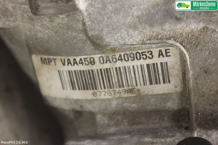 Volkswagen VW SHARAN 11- Växel Fördelningslåda